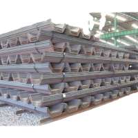 SY390 SY295 Hot rolled larsen U type Sheet Pile On Sale