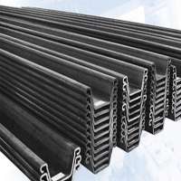 Hot rolled 400*170MM 9M and 12M steel sheet pile