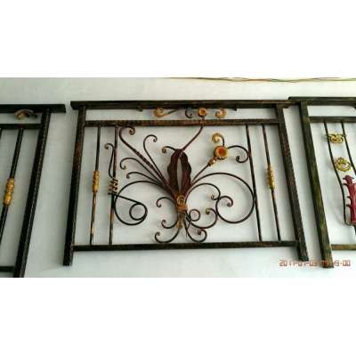 Elegant Art Deco Wrought Iron