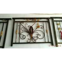 Elegant Art Deco Wrought Iron