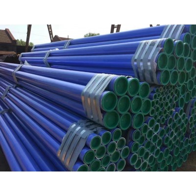 PVC Coated Plastic Round Steel Pipe